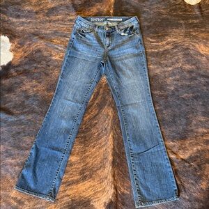 DKNY Women's Dark Blue SoHo Boot Cut Jeans